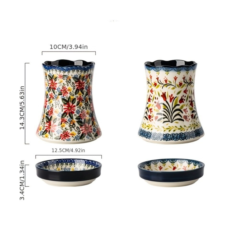 폴란드 스타일 숟가락 및 젓가락 받침대 가정용 세라믹  - Chopstick Rest Ceramic 리뷰 및 가격