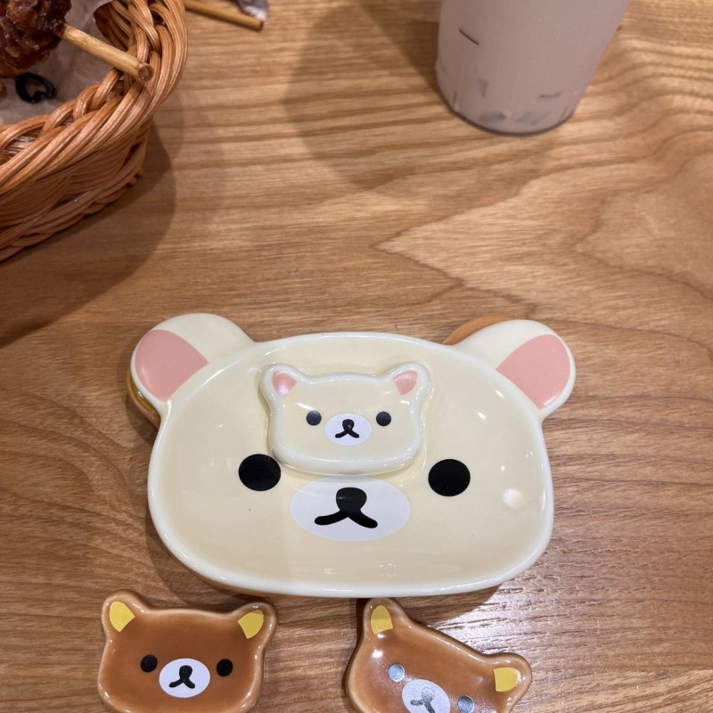 큐어 리락쿠마 세라믹 젓가락 받침대 일본식 부드러운 귀 - Chopstick Rest Ceramic 리뷰 및 가격
