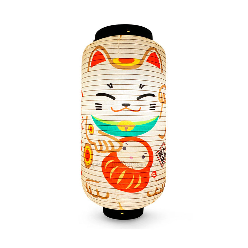 20x45cm 일본 행운의 고양이 종이 랜턴 이자카야  - Japanese Lantern Paper 리뷰 및 가격