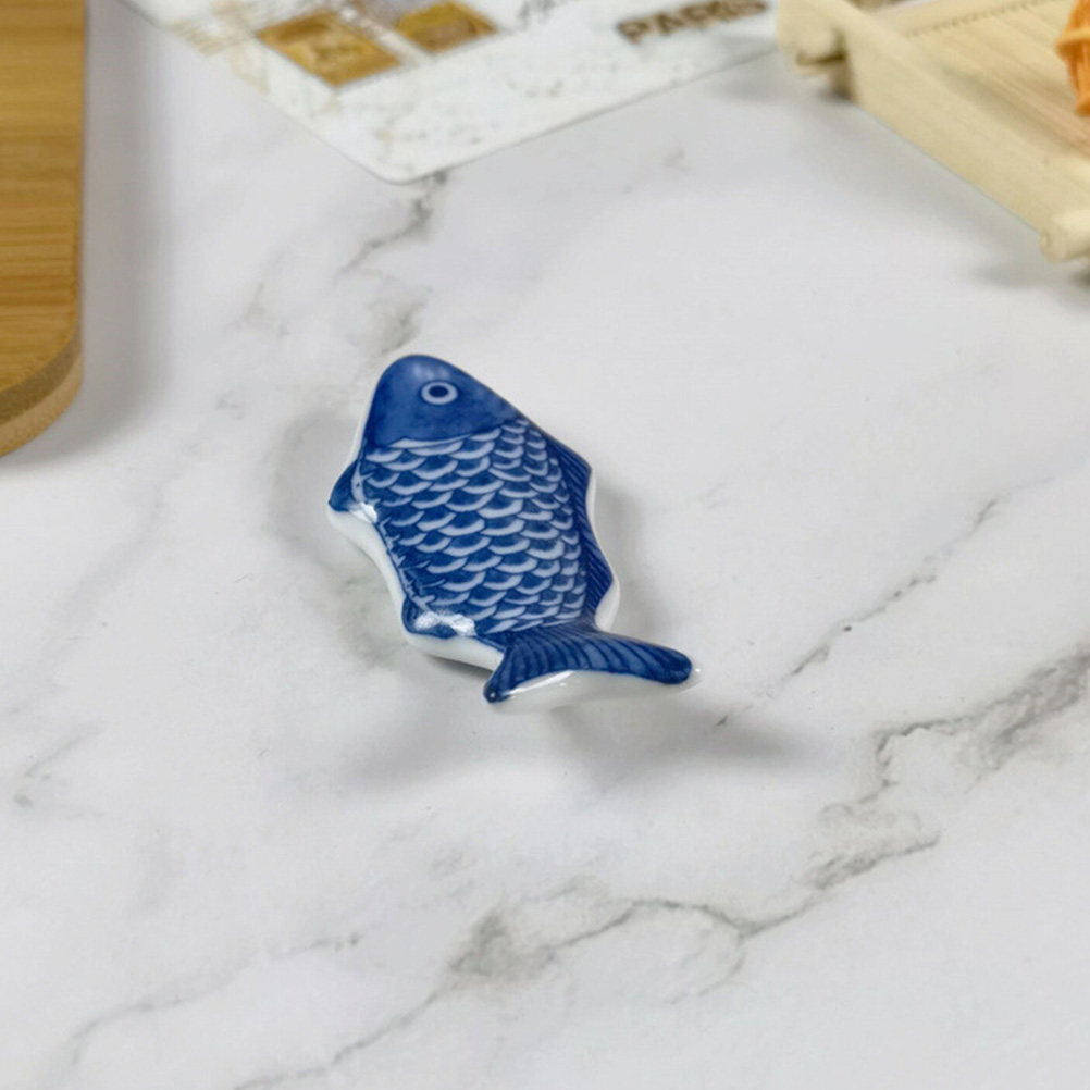 세라믹 소재의 물고기 모양 젓가락 받침 2개 세트, 식 - Chopstick Rest Ceramic 리뷰 및 가격