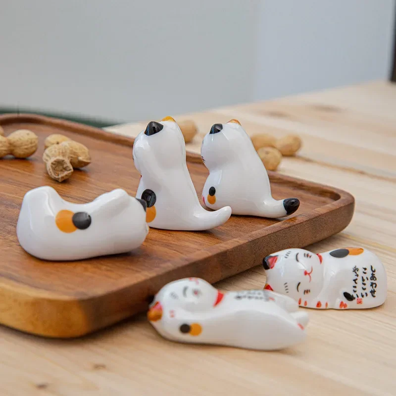 1 개 일본 행운의 고양이 세라믹 젓가락 나머지 행운의 - Chopstick Rest Ceramic 리뷰 및 가격