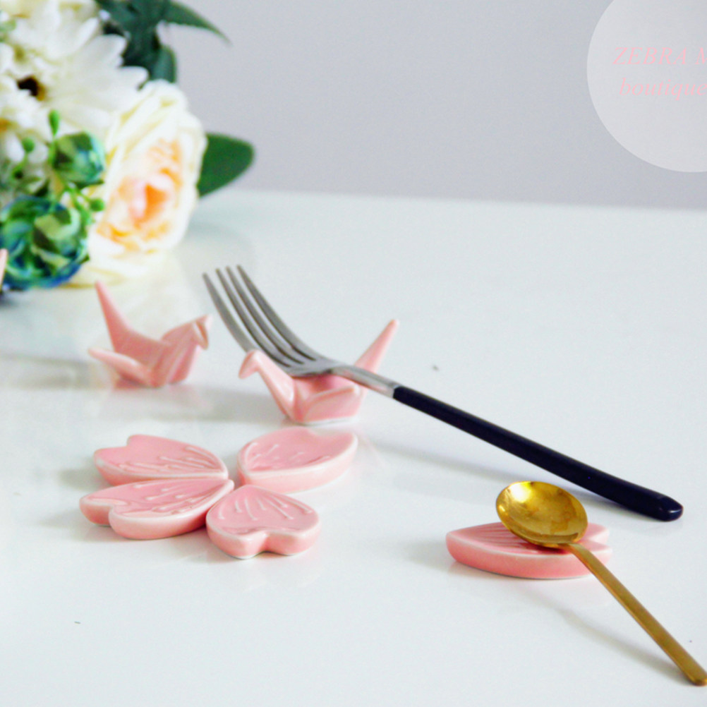 세라믹 젓가락 받침대 4개 세트, 수저꽂이, 현대적인  - Chopstick Rest Ceramic 리뷰 및 가격