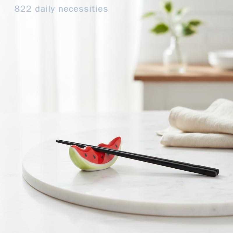 식품 안전 수박 모양 세라믹 젓가락 받침대 다용도 식기 - Chopstick Rest Ceramic 리뷰 및 가격